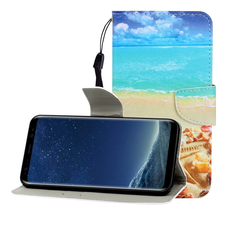 Colored Drawing Horizontal Flip Leather Case with Holder & Card Slot & Wallet, For Huawei Nova 7 Pro, For Huawei Nova 7 SE, For Huawei P40 Lite E, For Galaxy S8, For Galaxy S8 Plus, For Galaxy S9