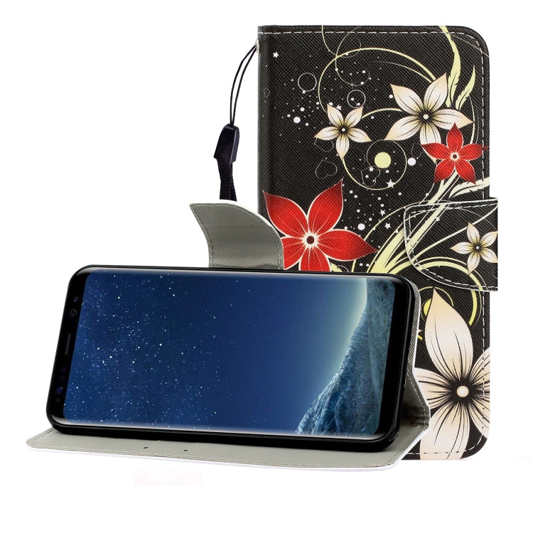 Colored Drawing Horizontal Flip Leather Case with Holder & Card Slot & Wallet, For Huawei Nova 7 Pro, For Huawei Nova 7 SE, For Huawei P40 Lite E, For Galaxy S8, For Galaxy S8 Plus, For Galaxy S9