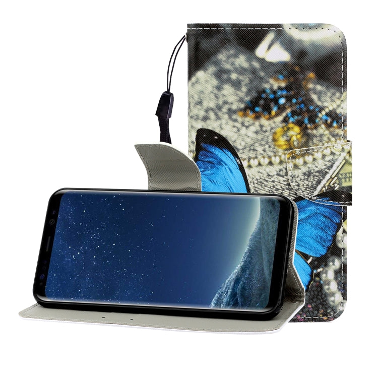 Colored Drawing Horizontal Flip Leather Case with Holder & Card Slot & Wallet, For Huawei Nova 7 Pro, For Huawei Nova 7 SE, For Huawei P40 Lite E, For Galaxy S8, For Galaxy S8 Plus, For Galaxy S9