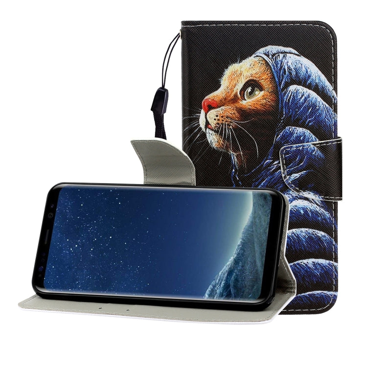 Colored Drawing Horizontal Flip Leather Case with Holder & Card Slot & Wallet, For Huawei Nova 7 Pro, For Huawei Nova 7 SE, For Huawei P40 Lite E, For Galaxy S8, For Galaxy S8 Plus, For Galaxy S9