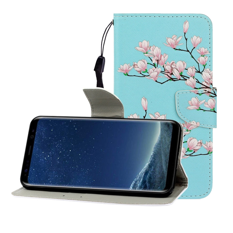 Colored Drawing Horizontal Flip Leather Case with Holder & Card Slot & Wallet, For Huawei Nova 7 Pro, For Huawei Nova 7 SE, For Huawei P40 Lite E, For Galaxy S8, For Galaxy S8 Plus, For Galaxy S9