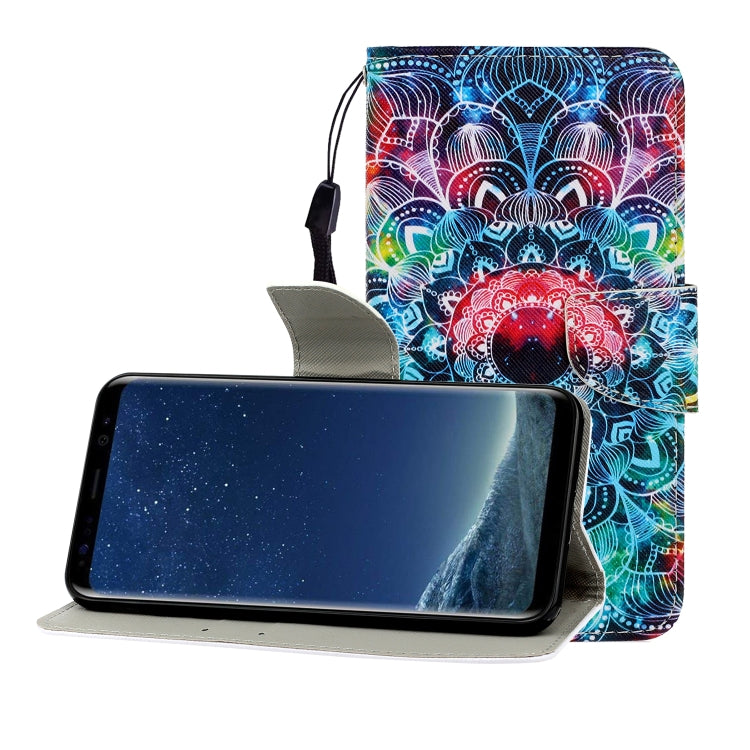 Colored Drawing Horizontal Flip Leather Case with Holder & Card Slot & Wallet, For Huawei Nova 7 Pro, For Huawei Nova 7 SE, For Huawei P40 Lite E, For Galaxy S8, For Galaxy S8 Plus, For Galaxy S9