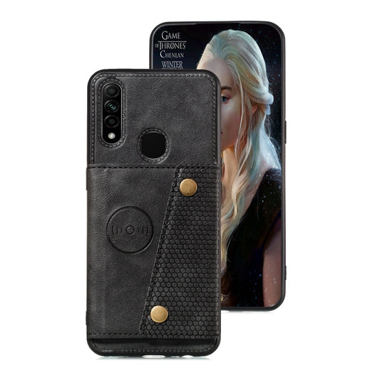 PU + TPU Shockproof Magnetic Protective Case with Card Slots
