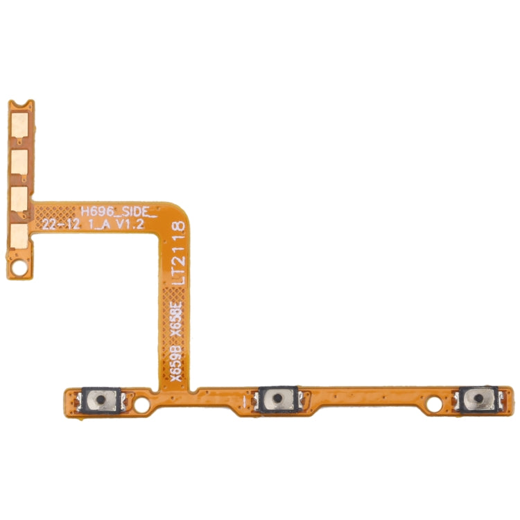 OEM Power Button & Volume Button Flex Cable, For Tecno Spark 8C / Spark Go 2022, For Tecno Pova Neo LE6, For Tecno Camon 18i CG6, For Infinix Hot 11 Play, For Infinix Note 10 X693, For Itel P33 Plus, For Tecno Spark Go 2020 / Spark 6 Go, For Itel P37 P...