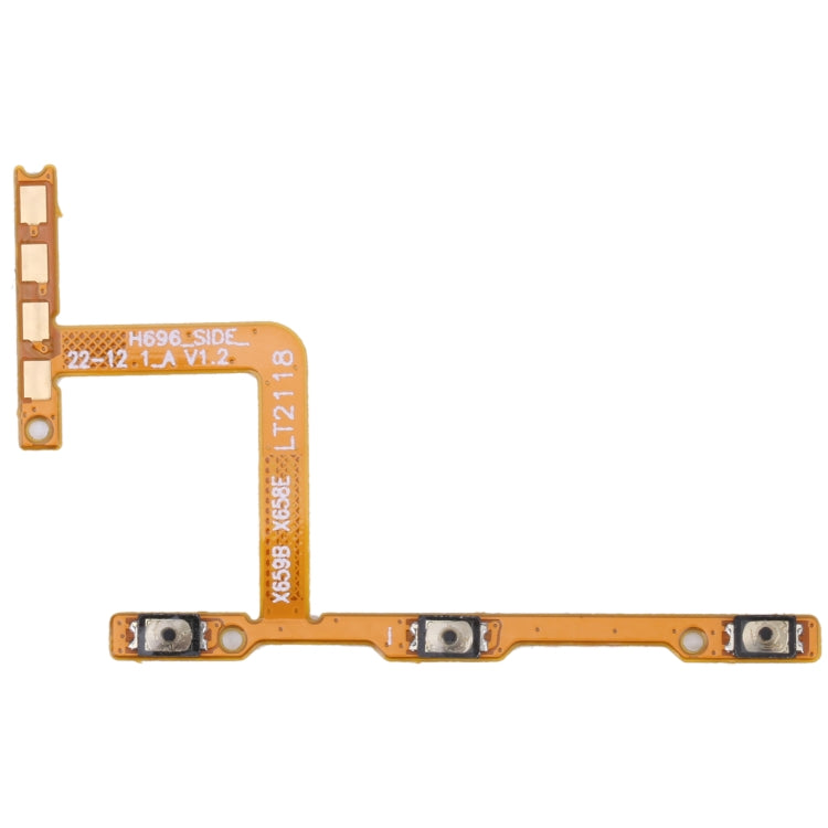 OEM Power Button & Volume Button Flex Cable, For Tecno Spark 8C / Spark Go 2022, For Tecno Pova Neo LE6, For Tecno Camon 18i CG6, For Infinix Hot 11 Play, For Infinix Note 10 X693, For Itel P33 Plus, For Tecno Spark Go 2020 / Spark 6 Go, For Itel P37 P...