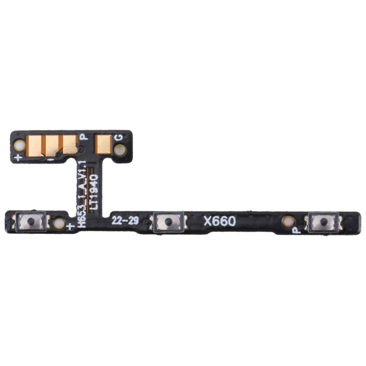 OEM Power Button & Volume Button Flex Cable, For Tecno Spark 8C / Spark Go 2022, For Tecno Pova Neo LE6, For Tecno Camon 18i CG6, For Infinix Hot 11 Play, For Infinix Note 10 X693, For Itel P33 Plus, For Tecno Spark Go 2020 / Spark 6 Go, For Itel P37 P...