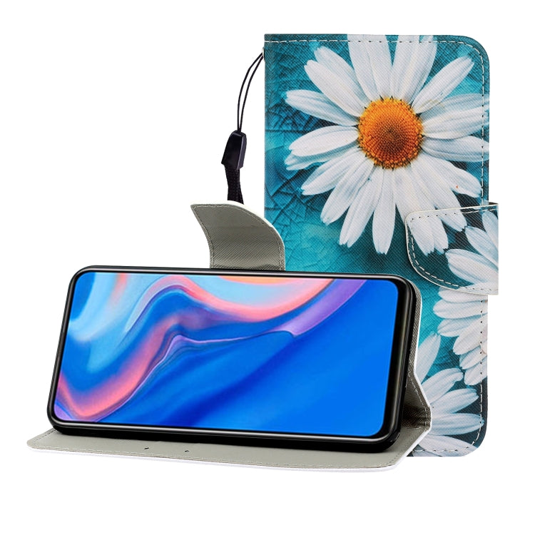Colored Drawing Horizontal Flip Leather Case with Holder & Card Slot & Wallet, For Huawei P Smart Z / Y9 Prime (2019), For Huawei Enjoy 9, For Huawei Enjoy 10S, For Huawei Honor 9A, For  Huawei Honor 10i / 20i, For Huawei Honor 20 / nova 5T