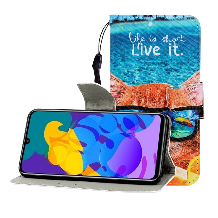 Colored Drawing Horizontal Flip Leather Case with Holder & Card Slot & Wallet, For Huawei Honor 30, For Huawei Honor 30 Pro, For Huawei Honor Play 4T Pro, For Huawei Honor Play 3 / Enjoy 10, For Huawei Honor V30 / V30 Pro, For Xiaomi 10 / 10 Pro