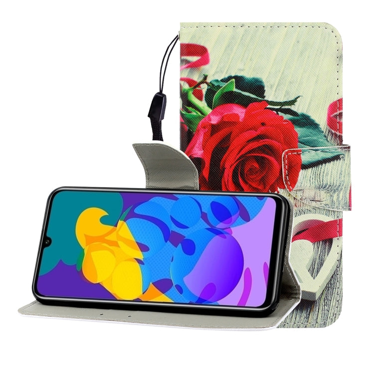 Colored Drawing Horizontal Flip Leather Case with Holder & Card Slot & Wallet, For Huawei Honor 30, For Huawei Honor 30 Pro, For Huawei Honor Play 4T Pro, For Huawei Honor Play 3 / Enjoy 10, For Huawei Honor V30 / V30 Pro, For Xiaomi 10 / 10 Pro