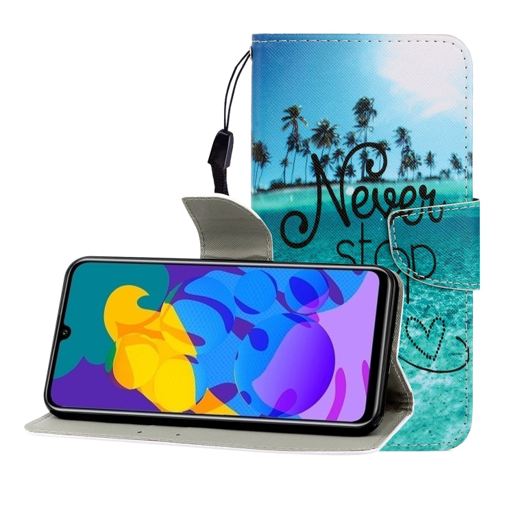 Colored Drawing Horizontal Flip Leather Case with Holder & Card Slot & Wallet, For Huawei Honor 30, For Huawei Honor 30 Pro, For Huawei Honor Play 4T Pro, For Huawei Honor Play 3 / Enjoy 10, For Huawei Honor V30 / V30 Pro, For Xiaomi 10 / 10 Pro