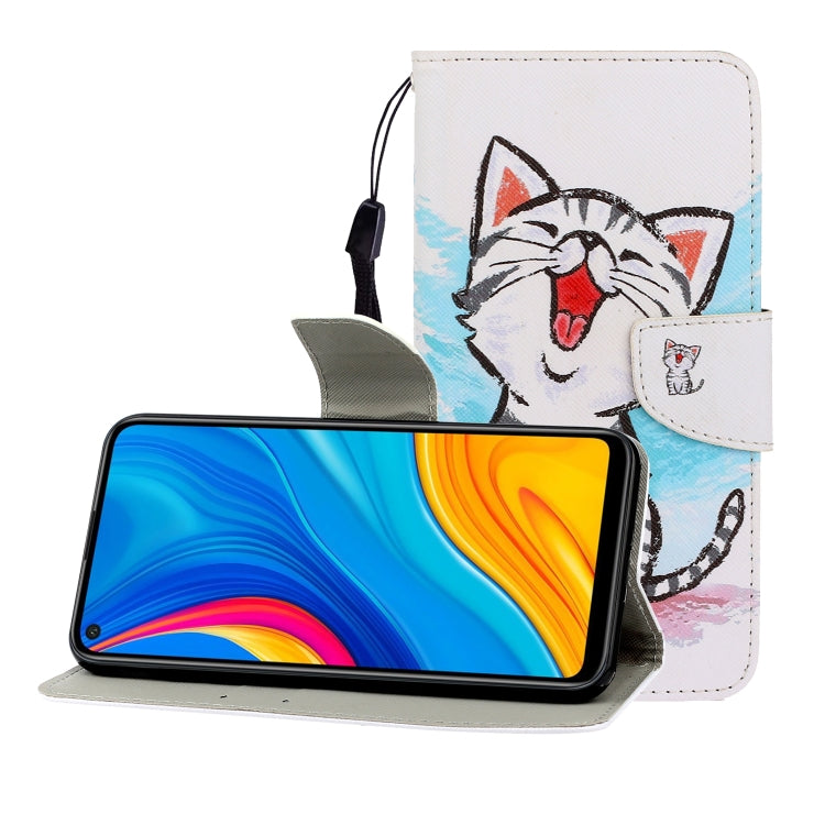 Colored Drawing Horizontal Flip Leather Case with Holder & Card Slot & Wallet, For Huawei Honor 30, For Huawei Honor 30 Pro, For Huawei Honor Play 4T Pro, For Huawei Honor Play 3 / Enjoy 10, For Huawei Honor V30 / V30 Pro, For Xiaomi 10 / 10 Pro