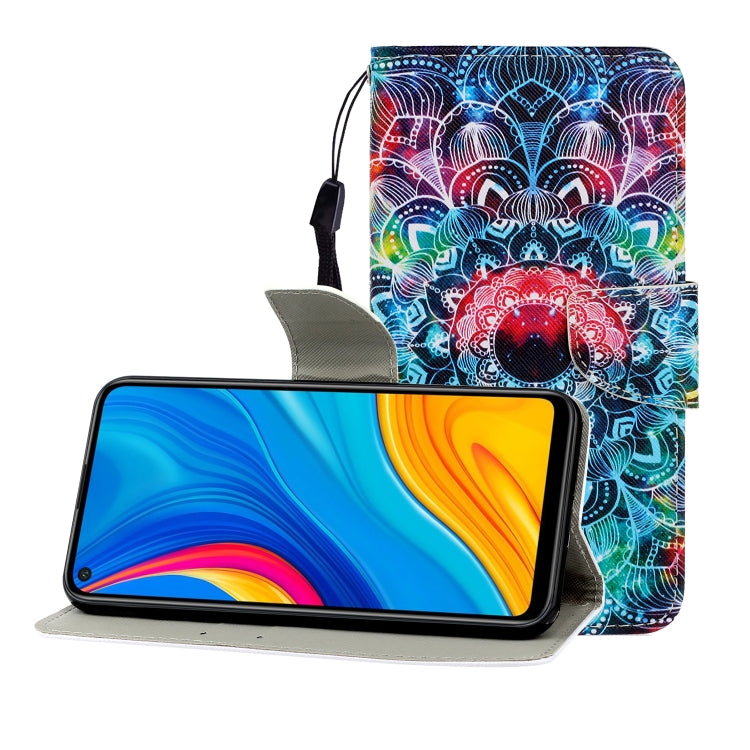 Colored Drawing Horizontal Flip Leather Case with Holder & Card Slot & Wallet, For Huawei Honor 30, For Huawei Honor 30 Pro, For Huawei Honor Play 4T Pro, For Huawei Honor Play 3 / Enjoy 10, For Huawei Honor V30 / V30 Pro, For Xiaomi 10 / 10 Pro