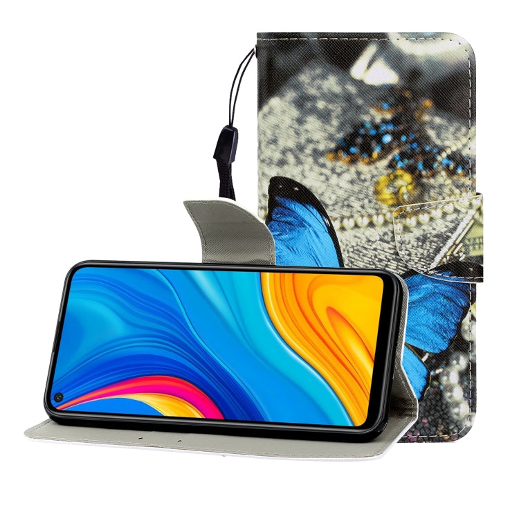 Colored Drawing Horizontal Flip Leather Case with Holder & Card Slot & Wallet, For Huawei Honor 30, For Huawei Honor 30 Pro, For Huawei Honor Play 4T Pro, For Huawei Honor Play 3 / Enjoy 10, For Huawei Honor V30 / V30 Pro, For Xiaomi 10 / 10 Pro