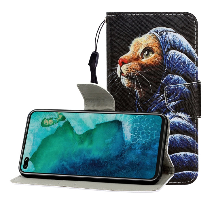 Colored Drawing Horizontal Flip Leather Case with Holder & Card Slot & Wallet, For Huawei Honor 30, For Huawei Honor 30 Pro, For Huawei Honor Play 4T Pro, For Huawei Honor Play 3 / Enjoy 10, For Huawei Honor V30 / V30 Pro, For Xiaomi 10 / 10 Pro