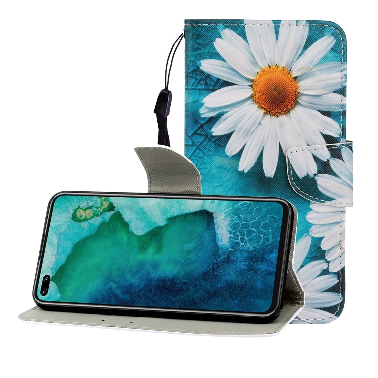 Colored Drawing Horizontal Flip Leather Case with Holder & Card Slot & Wallet, For Huawei Honor 30, For Huawei Honor 30 Pro, For Huawei Honor Play 4T Pro, For Huawei Honor Play 3 / Enjoy 10, For Huawei Honor V30 / V30 Pro, For Xiaomi 10 / 10 Pro