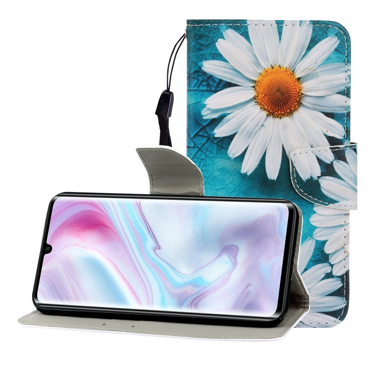 Colored Drawing Horizontal Flip Leather Case with Holder & Card Slot & Wallet, For Xiaomi Note 10 Pro
