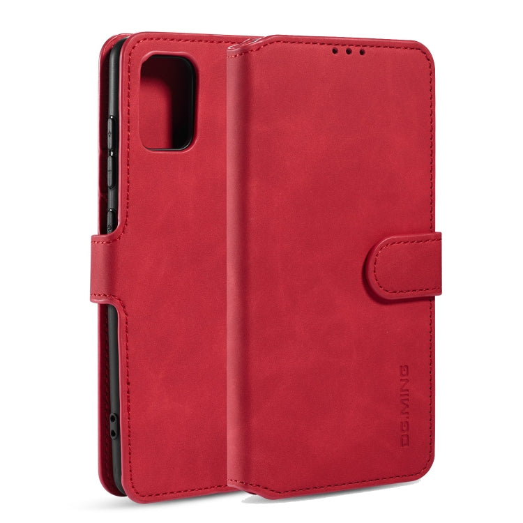 DG.MING Retro Oil Side Horizontal Flip Case with Holder & Card Slots & Wallet, For Galaxy A31, For Galaxy A71 5G, For Huawei P40 Lite / Nova 6 SE, For Huawei P40 Pro, For Huawei P40, For Xiaomi Redmi K30 Pro, For Xiaomi Redmi Note 9S