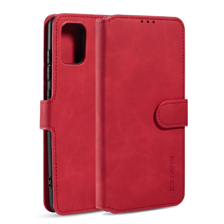 DG.MING Retro Oil Side Horizontal Flip Case with Holder & Card Slots & Wallet, For Galaxy A31, For Galaxy A71 5G, For Huawei P40 Lite / Nova 6 SE, For Huawei P40 Pro, For Huawei P40, For Xiaomi Redmi K30 Pro, For Xiaomi Redmi Note 9S