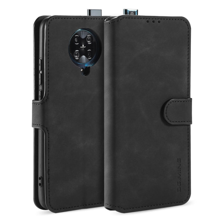 DG.MING Retro Oil Side Horizontal Flip Case with Holder & Card Slots & Wallet, For Galaxy A31, For Galaxy A71 5G, For Huawei P40 Lite / Nova 6 SE, For Huawei P40 Pro, For Huawei P40, For Xiaomi Redmi K30 Pro, For Xiaomi Redmi Note 9S