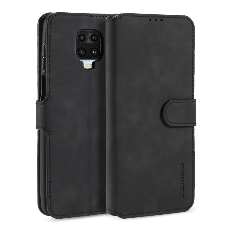 DG.MING Retro Oil Side Horizontal Flip Case with Holder & Card Slots & Wallet, For Galaxy A31, For Galaxy A71 5G, For Huawei P40 Lite / Nova 6 SE, For Huawei P40 Pro, For Huawei P40, For Xiaomi Redmi K30 Pro, For Xiaomi Redmi Note 9S