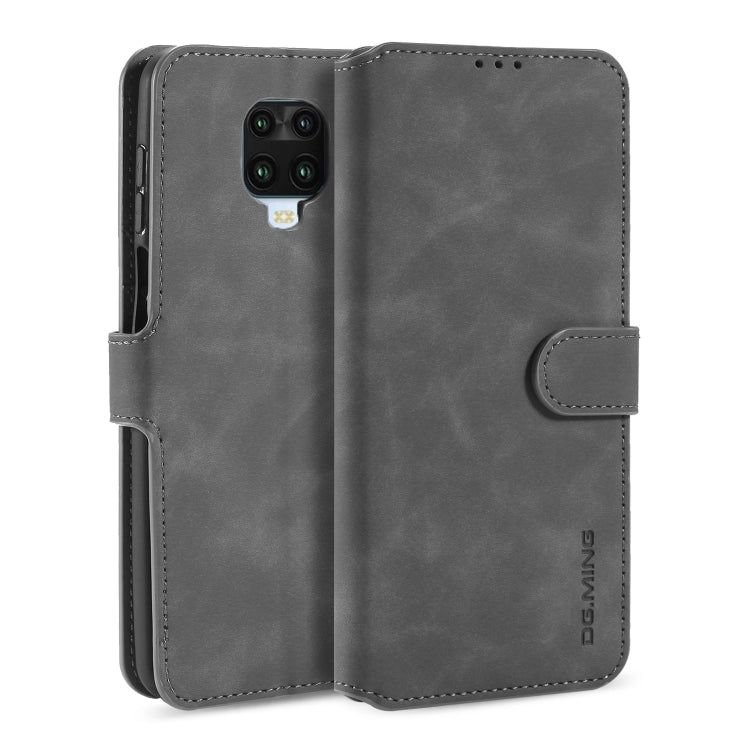 DG.MING Retro Oil Side Horizontal Flip Case with Holder & Card Slots & Wallet, For Galaxy A31, For Galaxy A71 5G, For Huawei P40 Lite / Nova 6 SE, For Huawei P40 Pro, For Huawei P40, For Xiaomi Redmi K30 Pro, For Xiaomi Redmi Note 9S