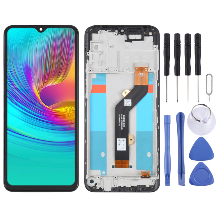 OEM LCD Screen Digitizer Full Assembly with Frame, For infinix Note 8 X692, For infinix Hot 9 Play X680, For infinix Hot 10 X682B X682C, For Tecno Camon17, For infinix Hot 10T X689C, For Tecno Spark 7T, For Tecno Spark 7P�������������������������������...