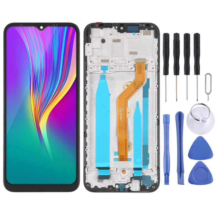 OEM LCD Screen Digitizer Full Assembly with Frame, For infinix Note 8 X692, For infinix Hot 9 Play X680, For infinix Hot 10 X682B X682C, For Tecno Camon17, For infinix Hot 10T X689C, For Tecno Spark 7T, For Tecno Spark 7P�������������������������������...