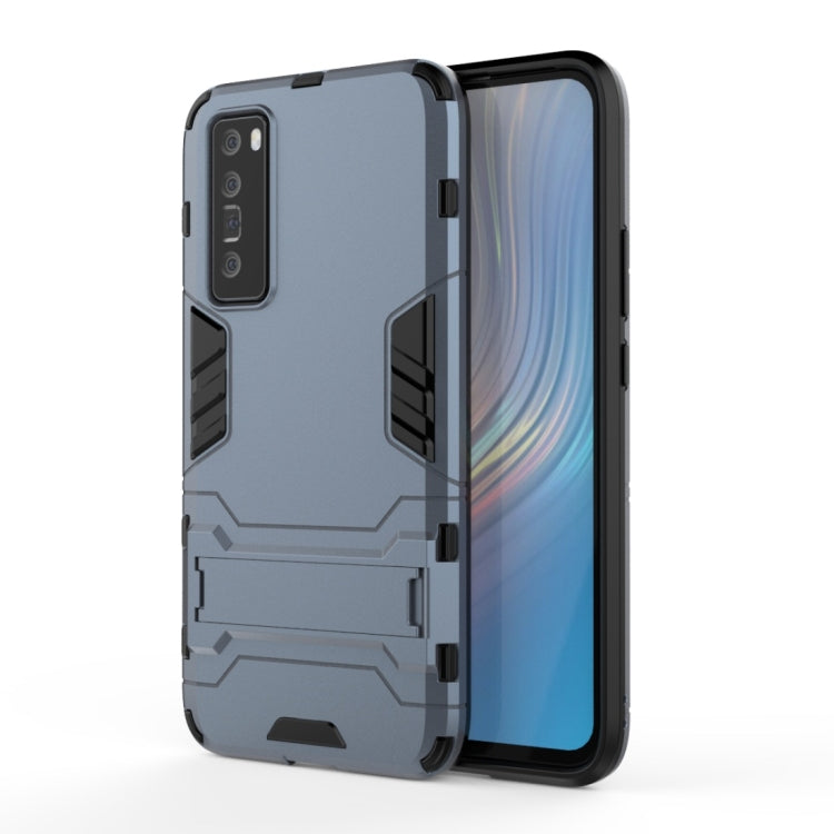 Shockproof PC + TPU Protective Case with Invisible Holder, For Huawei nova 7 SE, For Huawei nova 7 5G