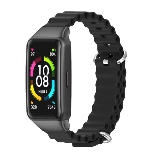 MIJOBS CS Marine Silicone Breathable Watch Band
