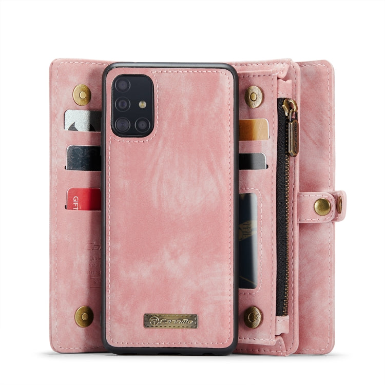 CaseMe-008 Detachable Multifunctional Horizontal Flip Leather Case with Card Slot & Holder & Zipper Wallet & Photo Frame