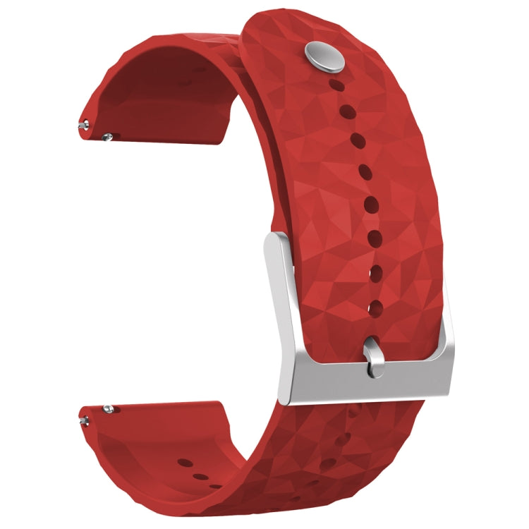 Rhombus Texture Silicone Watch Band