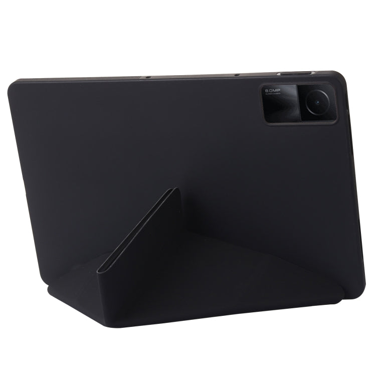 Deformation Silicone Leather Tablet Case