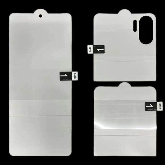 3 in 1 Full Screen Protector Explosion-proof Hydrogel Film