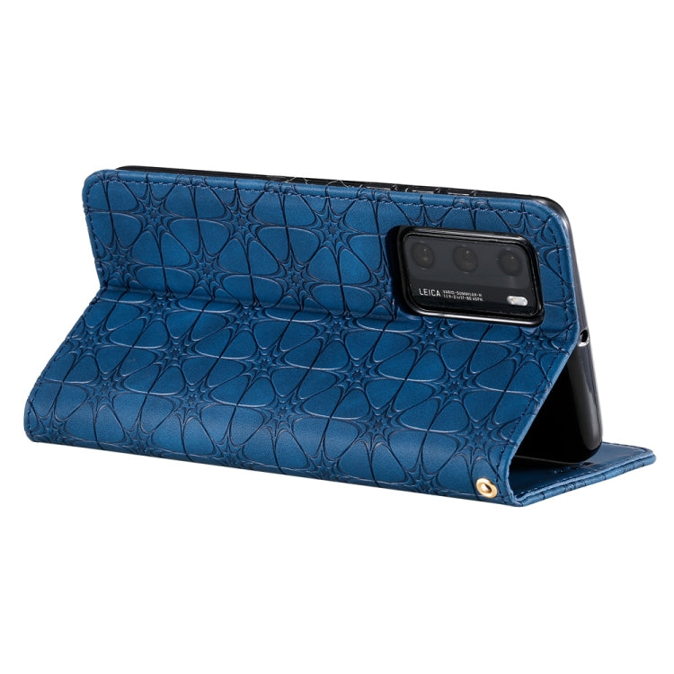 Lucky Flowers Embossing Pattern Magnetic Horizontal Flip Leather Case with Holder & Card Slots, For Huawei P40, For iPhone 11 Pro, For iPhone 11, For iPhone 11 Pro Max, For Huawei P40 Pro, For Huawei P40 Pro+, For Huawei P40 lite E / Y7p 2020����������...