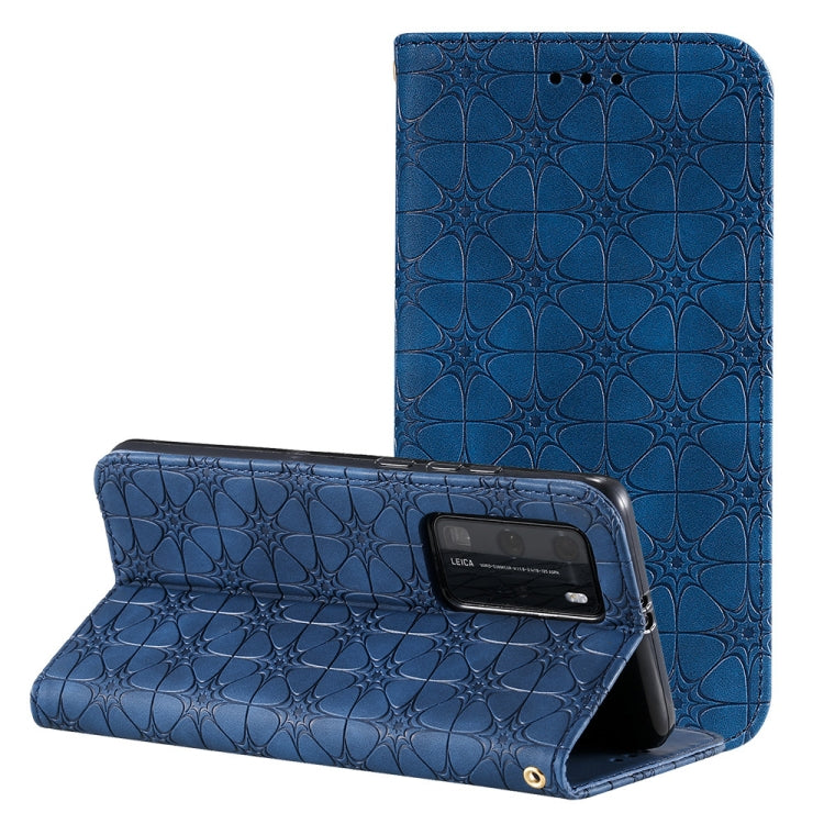 Lucky Flowers Embossing Pattern Magnetic Horizontal Flip Leather Case with Holder & Card Slots, For Huawei P40, For iPhone 11 Pro, For iPhone 11, For iPhone 11 Pro Max, For Huawei P40 Pro, For Huawei P40 Pro+, For Huawei P40 lite E / Y7p 2020����������...
