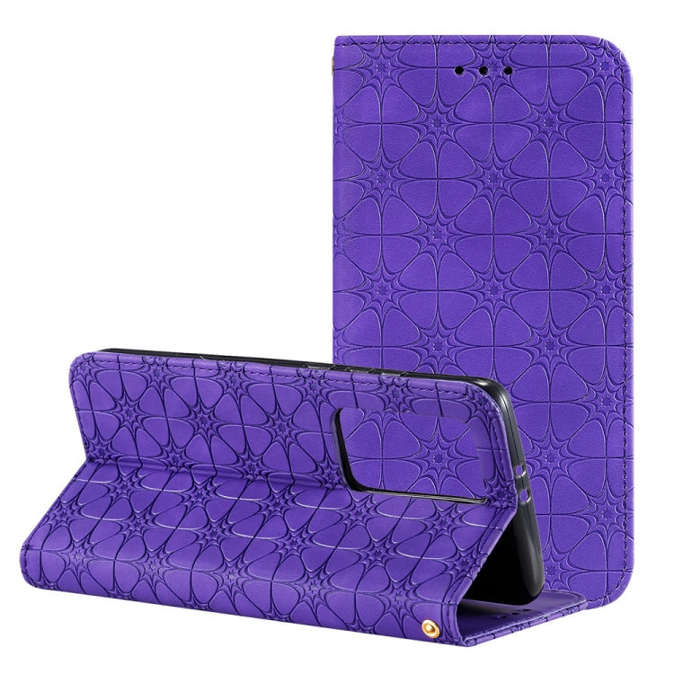 Lucky Flowers Embossing Pattern Magnetic Horizontal Flip Leather Case with Holder & Card Slots, For Huawei P40, For iPhone 11 Pro, For iPhone 11, For iPhone 11 Pro Max, For Huawei P40 Pro, For Huawei P40 Pro+, For Huawei P40 lite E / Y7p 2020����������...