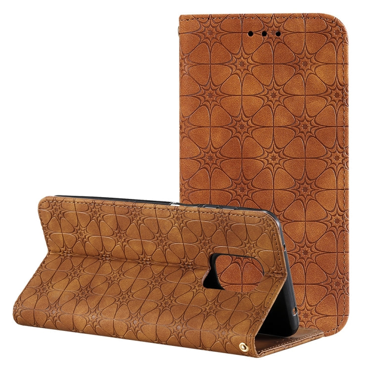 Lucky Flowers Embossing Pattern Magnetic Horizontal Flip Leather Case with Holder & Card Slots, For Huawei P40, For iPhone 11 Pro, For iPhone 11, For iPhone 11 Pro Max, For Huawei P40 Pro, For Huawei P40 Pro+, For Huawei P40 lite E / Y7p 2020����������...