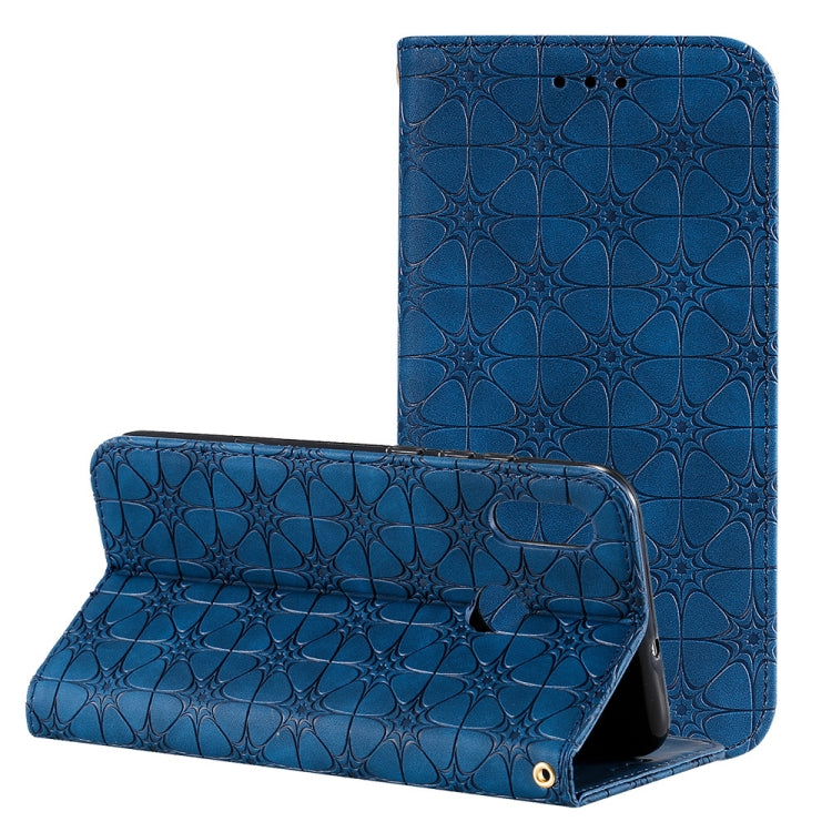 Lucky Flowers Embossing Pattern Magnetic Horizontal Flip Leather Case with Holder & Card Slots, For Huawei P40, For iPhone 11 Pro, For iPhone 11, For iPhone 11 Pro Max, For Huawei P40 Pro, For Huawei P40 Pro+, For Huawei P40 lite E / Y7p 2020����������...