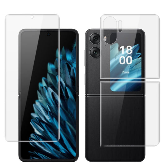 1 Sets imak Curved Full Screen Hydrogel Film (Screen+Back)