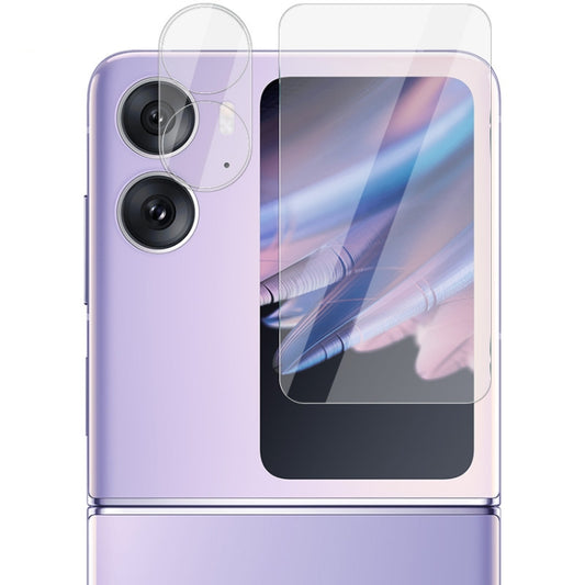 1 Sets imak Integrated Lens Film + Glass Rear Screen Sticker