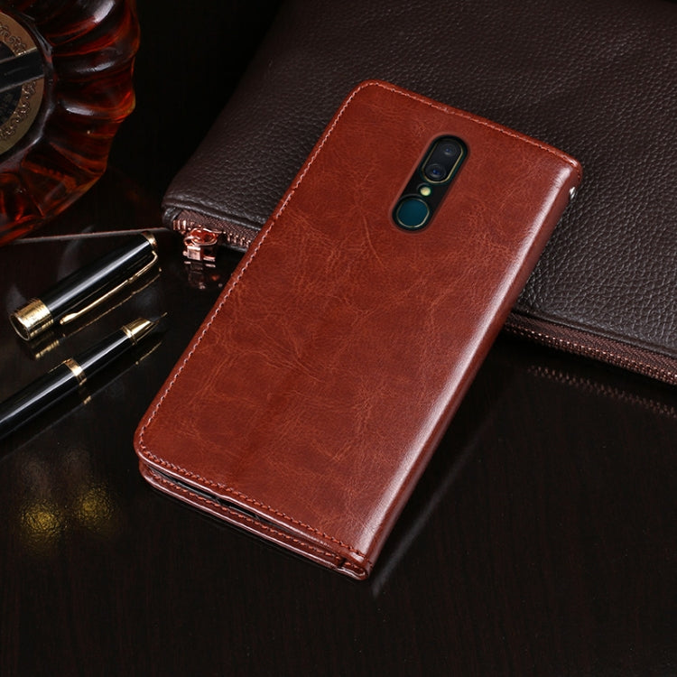 idewei Crazy Horse Texture Horizontal Flip Leather Case with Holder & Card Slots & Wallet, For OPPO F11, For OPPO F11 Pro, For OPPO F15, For OPPO K3, For OPPO R15 Pro, For OPPO A7X