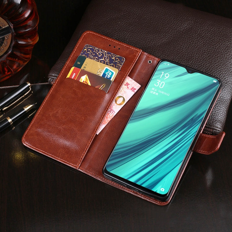 idewei Crazy Horse Texture Horizontal Flip Leather Case with Holder & Card Slots & Wallet, For OPPO F11, For OPPO F11 Pro, For OPPO F15, For OPPO K3, For OPPO R15 Pro, For OPPO A7X