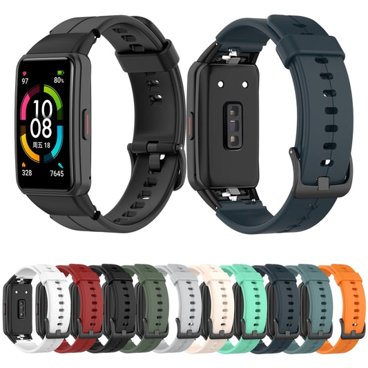 Solid Color Silicone Watch Band