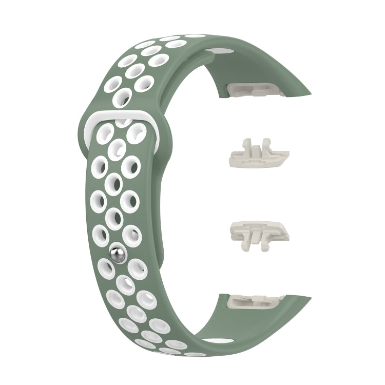 Two-color Reverse Buckle Silicone Watch Band