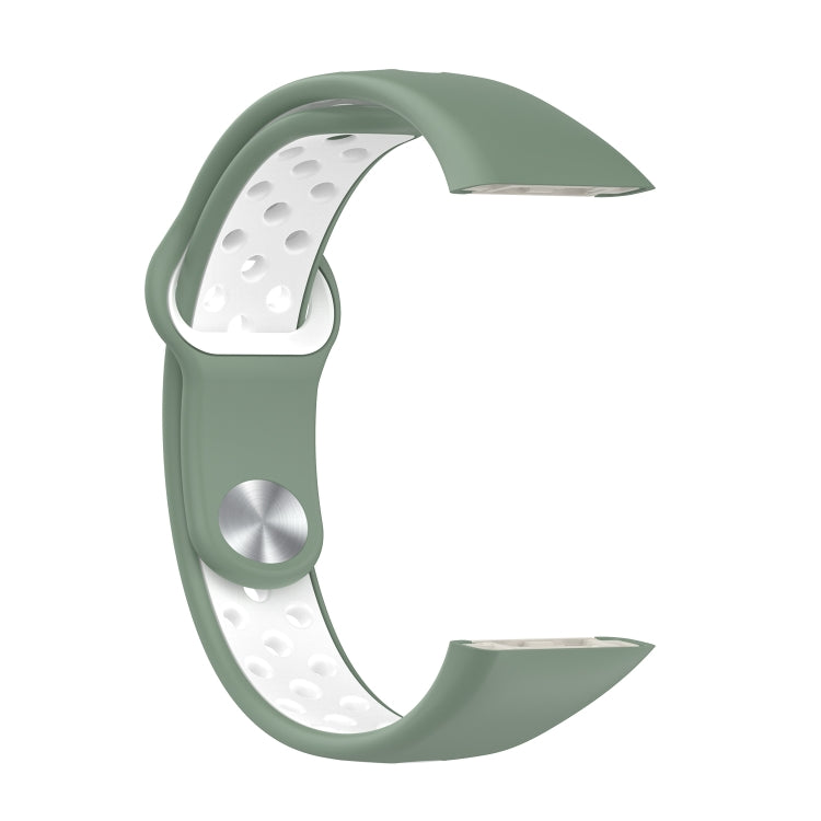 Two-color Reverse Buckle Silicone Watch Band