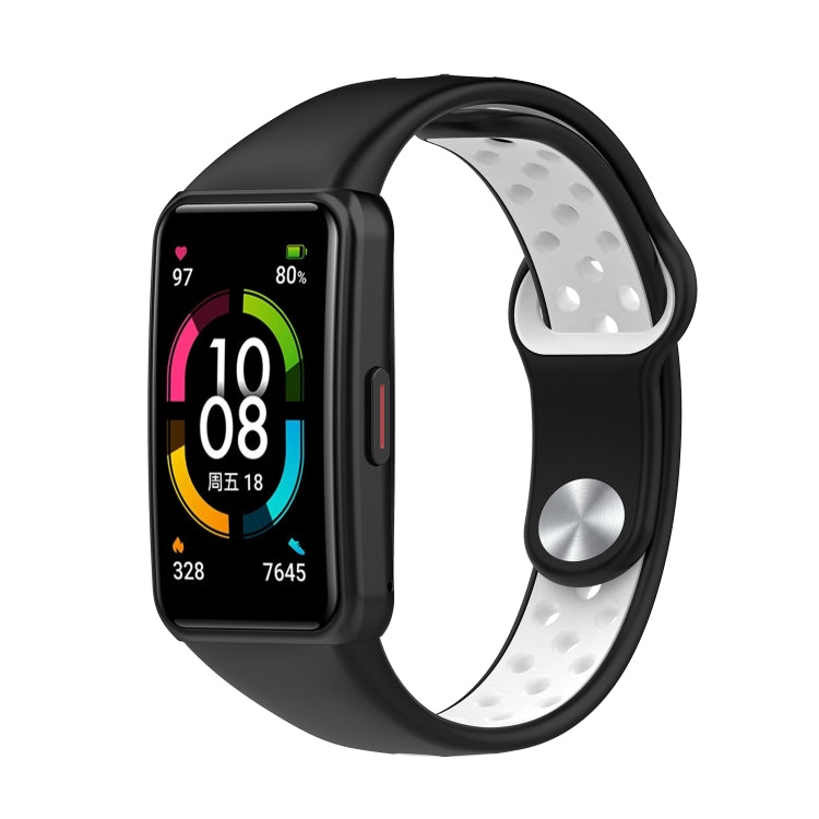 Two-color Reverse Buckle Silicone Watch Band
