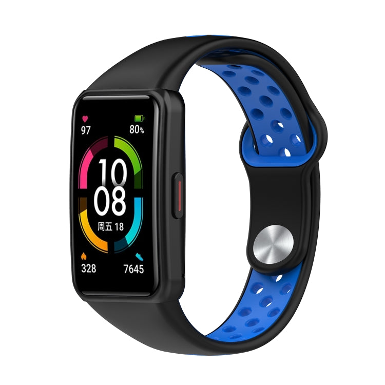 Two-color Reverse Buckle Silicone Watch Band