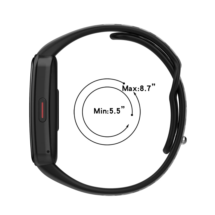 Two-color Reverse Buckle Silicone Watch Band