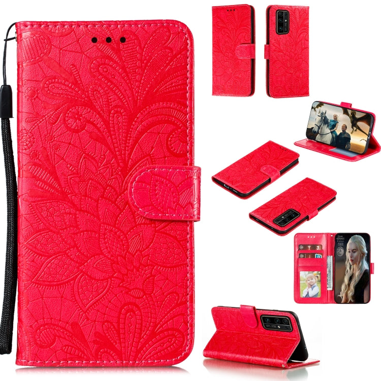 Lace Flower Embossing Pattern Horizontal Flip Leather Case , with Holder & Card Slots & Wallet & Photo Frame & Lanyard, For Huawei Enjoy 10e, For Xiaomi Redmi K30 Pro, For Xiaomi Redmi Note 9 Pro, For Xiaomi Redmi Note 9 Pro Max, For Xiaomi Redmi Note ...