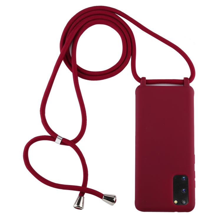 Candy Color TPU Protective Case with Lanyard, For iPhone 6s / 6, For iPhone 6s Plus / 6 Plus, For iPhone 8 / 7, For iPhone XS / X, For iPhone XS Max, For iPhone XR, For iPhone 11, For iPhone 11 Pro, For iPhone 11 Pro Max, For Galaxy S20, For Galaxy S20...